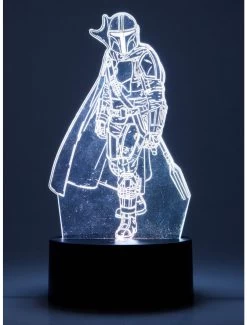 Star Wars The Mandalorian Mando LED Acrylic Light