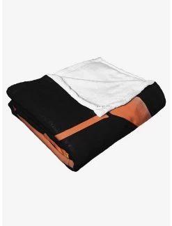 Star Wars Boba Fett Jack-O'-Lantern Throw Blanket -Home Furnishings Discount Store 19293331 av3