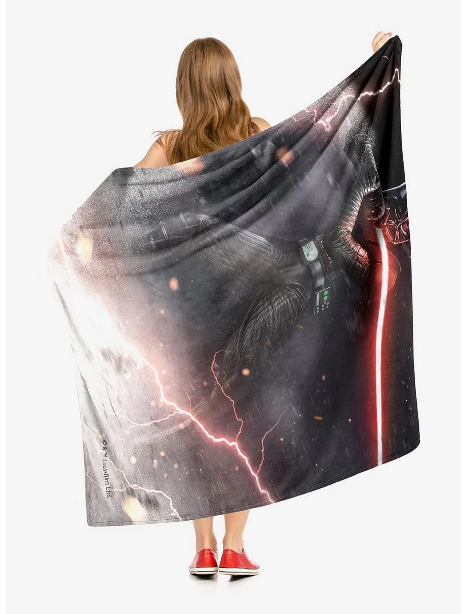 Star Wars Chosen One Throw Blanket 3 Star Wars Chosen One Throw Blanket - Image 2