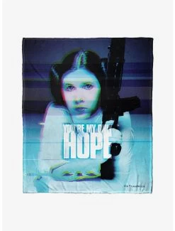 Star Wars Digital Leia Throw Blanket