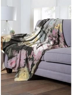 Star Wars Floral Logo Throw Blanket -Home Furnishings Discount Store 19293356 av2