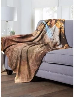 Star Wars Jedi Master Throw Blanket -Home Furnishings Discount Store 19293364 av2