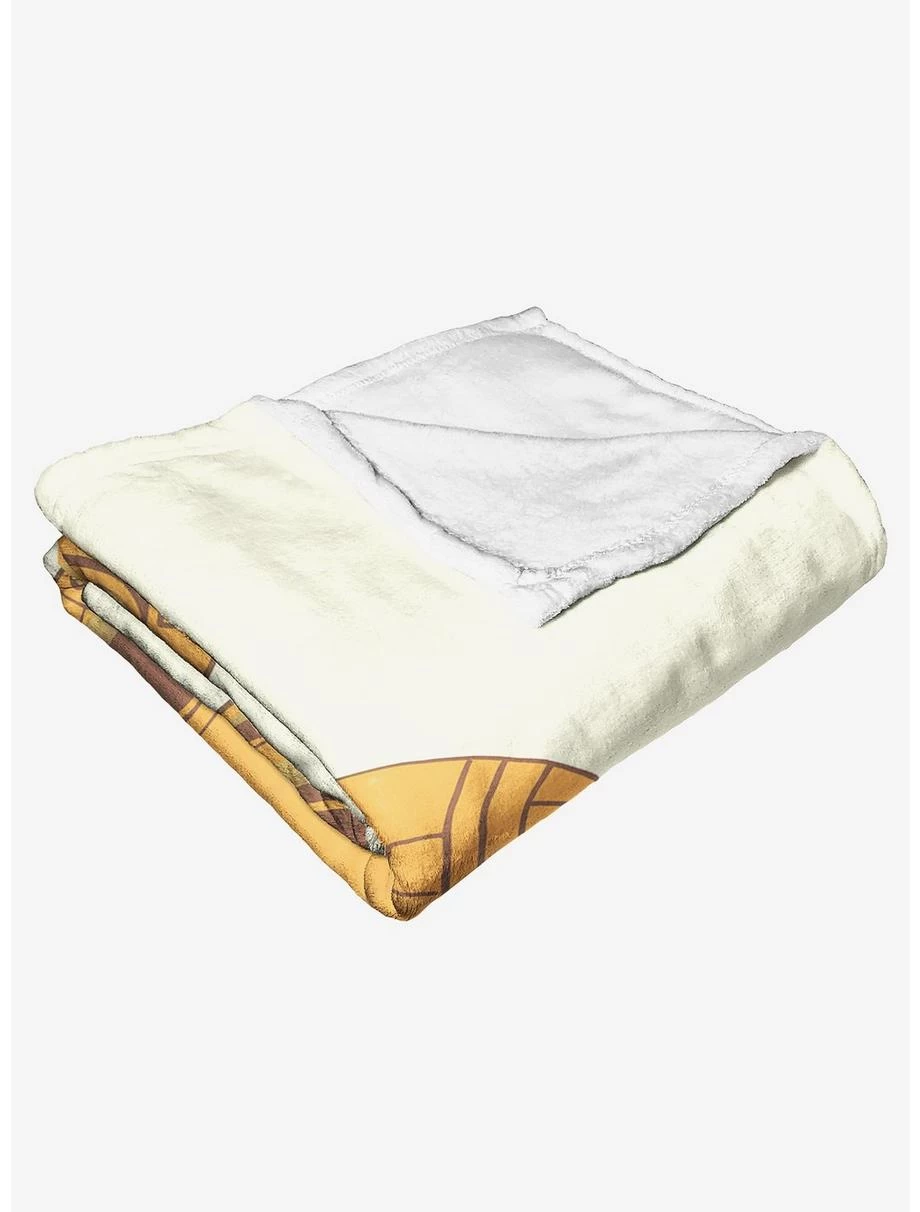 Star Wars Pumpkinfied Bb-8 Throw Blanket 5 Star Wars Pumpkinfied Bb-8 Throw Blanket - Image 4