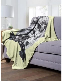 Star Wars Storm Trooper Decorated Helmet Throw Blanket -Home Furnishings Discount Store 19293375 av2