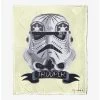 Star Wars Storm Trooper Decorated Helmet Throw Blanket -Home Furnishings Discount Store 19293375 hi