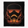 Star Wars Storm Trooper Jack-O'-Lantern Throw Blanket 2 Star Wars Storm Trooper Jack-O'-Lantern Throw Blanket -Home Furnishings Discount Store 19293378 hi