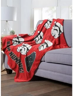 Star Wars Bah Humbug Throw Blanket -Home Furnishings Discount Store 19293647 av2