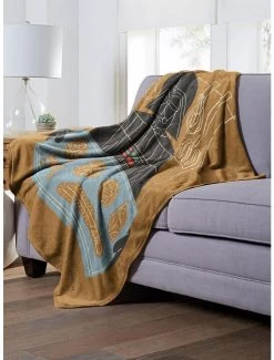 Star Wars Dark Side Cookies Throw Blanket -Home Furnishings Discount Store 19293649 av2