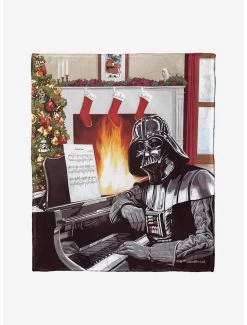 Star Wars Festive Sith Throw Blanket