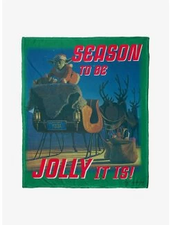 Star Wars Jolly It Is Throw Blanket