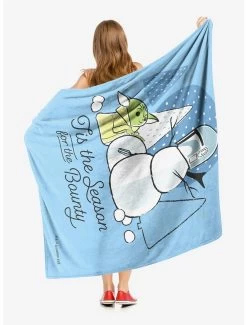 Star Wars The Mandalorian Bounty Season Throw Blanket -Home Furnishings Discount Store 19293681 av1