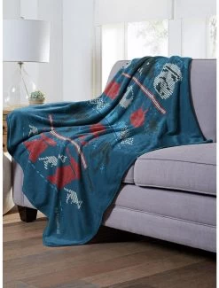 Star Wars Vader Xmas Sweater Throw Blanket -Home Furnishings Discount Store 19293693 av2
