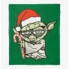 Star Wars Yoda Festive Throw Blanket -Home Furnishings Discount Store 19293699 hi