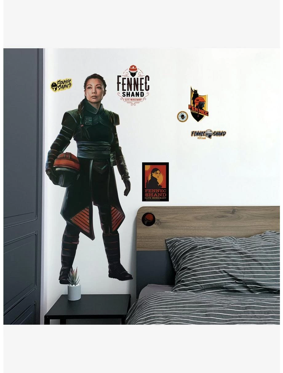 Star Wars The Book Of Boba Fett Fennec Shand Peel & Stick Giant Wall Decals 6 Star Wars The Book Of Boba Fett Fennec Shand Peel & Stick Giant Wall Decals - Image 4