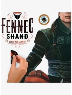 Star Wars The Book Of Boba Fett Fennec Shand Peel & Stick Giant Wall Decals 12 Star Wars The Book Of Boba Fett Fennec Shand Peel & Stick Giant Wall Decals -Home Furnishings Discount Store 19321581 av4