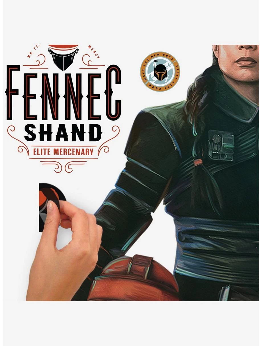 Star Wars The Book Of Boba Fett Fennec Shand Peel & Stick Giant Wall Decals 7 Star Wars The Book Of Boba Fett Fennec Shand Peel & Stick Giant Wall Decals - Image 5