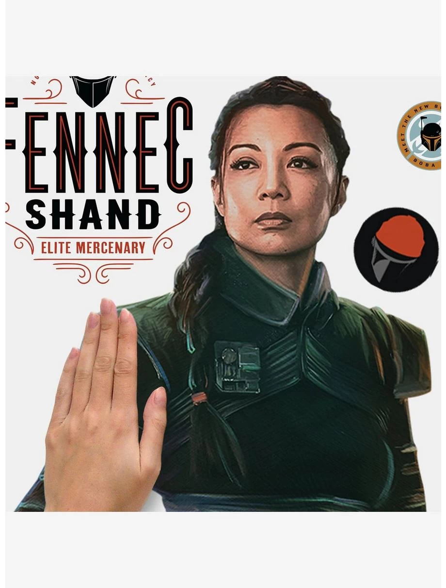 Star Wars The Book Of Boba Fett Fennec Shand Peel & Stick Giant Wall Decals 8 Star Wars The Book Of Boba Fett Fennec Shand Peel & Stick Giant Wall Decals - Image 6