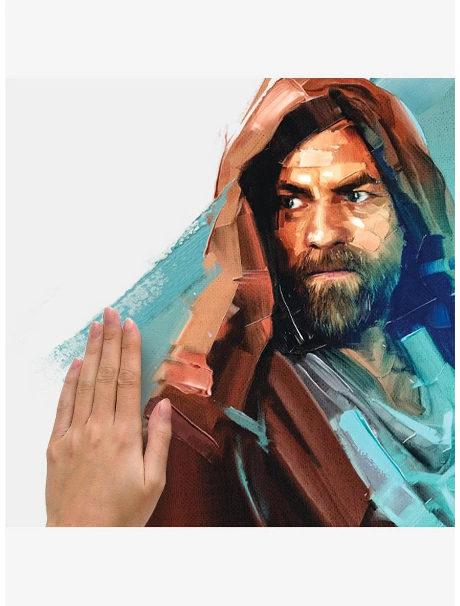 Star Wars Obi Wan Kenobi Painted Peel & Stick Giant Wall Decals 7 Star Wars Obi Wan Kenobi Painted Peel & Stick Giant Wall Decals - Image 5