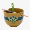 Star Wars The Mandalorian Grogu Snack Time Ramen Bowl With Chopsticks And Spoon -Home Furnishings Discount Store 19428703 hi
