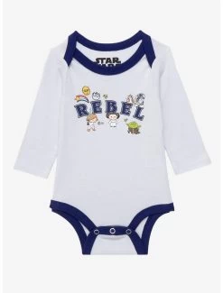 Our Universe Star Wars Rebel Long Sleeve Infant One-Piece - BoxLunch Exclusive