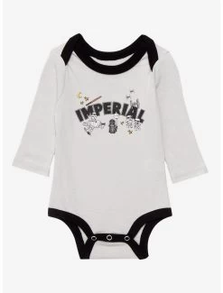 Our Universe Star Wars Imperial Long Sleeve Infant One-Piece - BoxLunch Exclusive