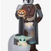 Star Wars The Mandalorian The Child & Mandalorian 6.5-foot Airblown Inflatable -Home Furnishings Discount Store 19704895 hi