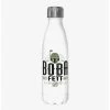 Star Wars The Book Of Boba Fett Boba Fett Bounty Hunter White Stainless Steel Water Bottle