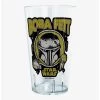 Star Wars The Book Of Boba Fett Big Boba Pint Glass -Home Furnishings Discount Store 19722529 hi