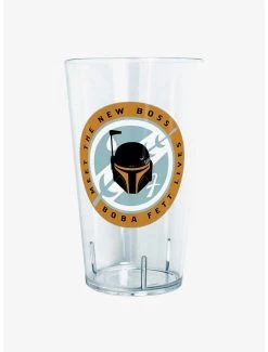 Star Wars The Book Of Boba Fett New Boss Badge Pint Glass