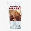 Star Wars The Book Of Boba Fett Take Cover Pint Glass