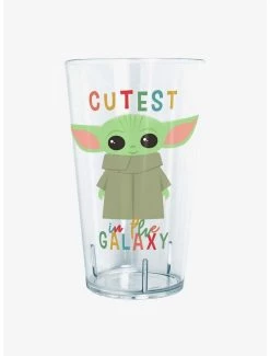 Star Wars The Mandalorian Cutest Little Child Pint Glass
