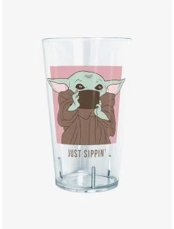 Star Wars The Mandalorian Just Sippin Pint Glass
