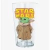 Star Wars The Mandalorian Logo Child Gaze Pint Glass