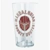 Star Wars The Mandalorian Lone Wolf Pint Glass -Home Furnishings Discount Store 19722599 hi