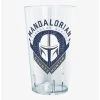 Star Wars The Mandalorian Mandalorian Crest Pint Glass -Home Furnishings Discount Store 19722601 hi