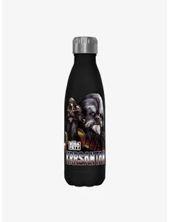 Star Wars The Book Of Boba Fett Questions Later Black Stainless Steel Water Bottle