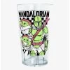 Star Wars The Mandalorian Mando Checks Pint Glass