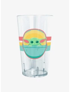 Star Wars The Mandalorian Rainbow Child Pint Glass