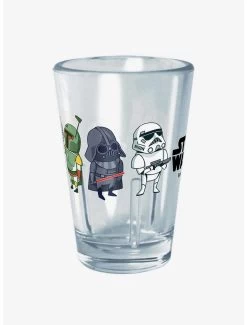 Star Wars Doodles Mini Glass