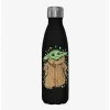 Star Wars The Mandalorian Tangled Black Stainless Steel Water Bottle -Home Furnishings Discount Store 19722841 hi