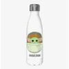 Star Wars The Mandalorian The Child Cute Bassinet White Stainless Steel Water Bottle -Home Furnishings Discount Store 19722857 hi