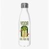 Star Wars Yoda One White Stainless Steel Water Bottle -Home Furnishings Discount Store 19722863 hi