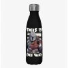 Star Wars The Mandalorian The Way Black Stainless Steel Water Bottle -Home Furnishings Discount Store 19722865 hi