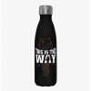 Star Wars The Mandalorian Way Black Stainless Steel Water Bottle