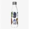 Star Wars Doodles White Stainless Steel Water Bottle -Home Furnishings Discount Store 19722959 hi
