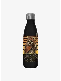 Star Wars Ewok Gradient Black Stainless Steel Water Bottle