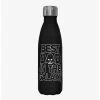 Star Wars Galaxy Dad Black Stainless Steel Water Bottle -Home Furnishings Discount Store 19722987 hi