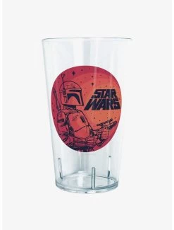 Star Wars Fett Up Pint Glass