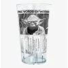 Star Wars Words Of Wisdom Pint Glass -Home Furnishings Discount Store 19723099 hi