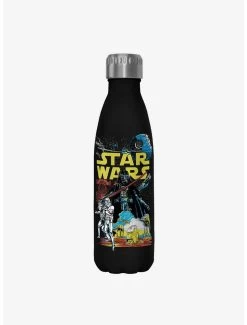Star Wars Rebel Classic Black Stainless Steel Water Bottle
